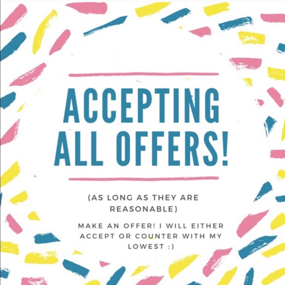 Everything to consignment FRIDAY! Like it, buy it! All Fair Offers approved!